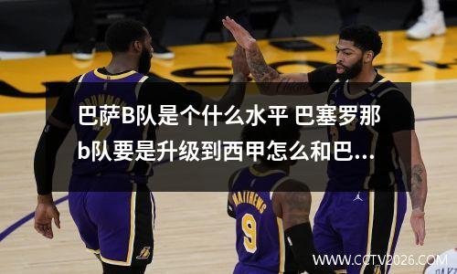 巴萨B队是个什么水平 巴塞罗那b队要是升级到西甲怎么和巴塞罗那一线队比...
