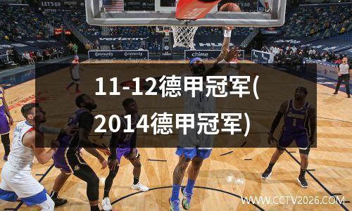 11-12德甲冠军(2014德甲冠军)