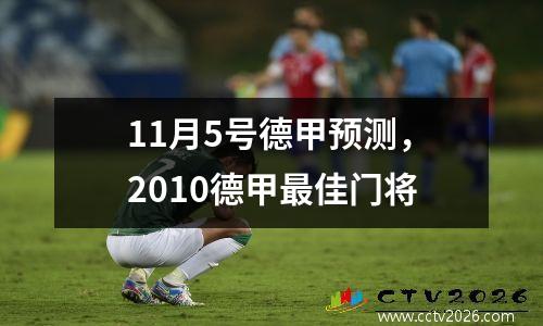 11月5号德甲预测，2010德甲最佳门将