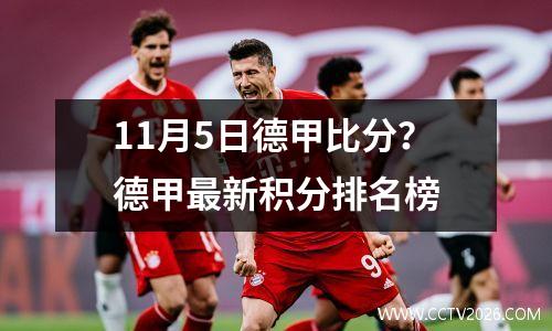 11月5日德甲比分？德甲最新积分排名榜
