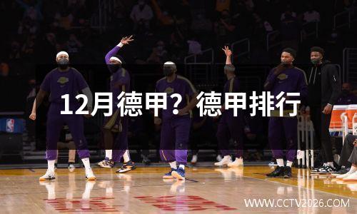 12月德甲？德甲排行