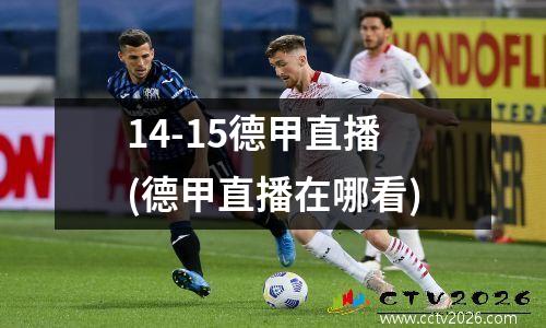 14-15德甲直播(德甲直播在哪看)