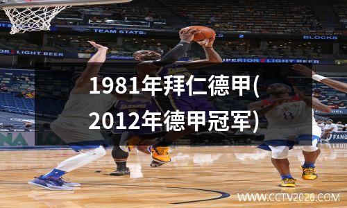 1981年拜仁德甲(2012年德甲冠军)