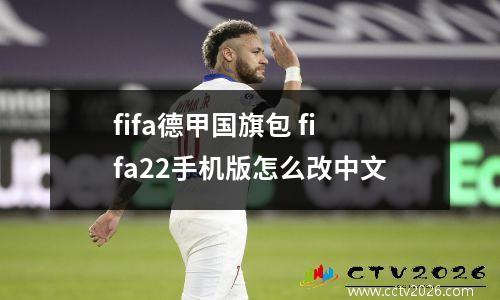 fifa德甲国旗包 fifa22手机版怎么改中文