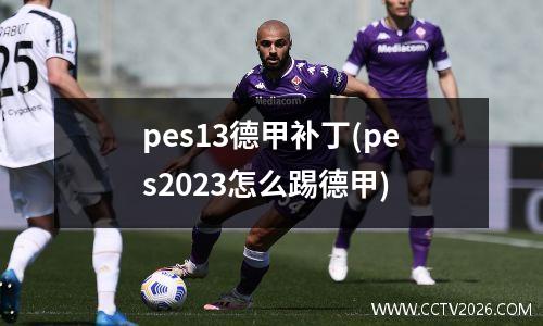 pes13德甲补丁(pes2023怎么踢德甲)