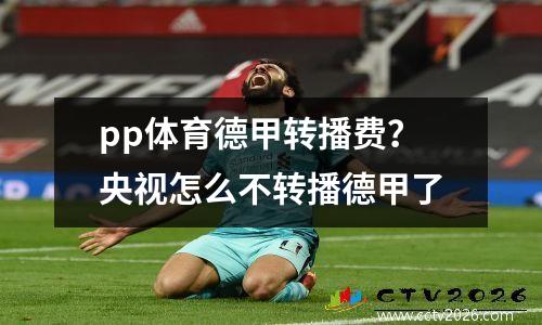 pp体育德甲转播费？央视怎么不转播德甲了