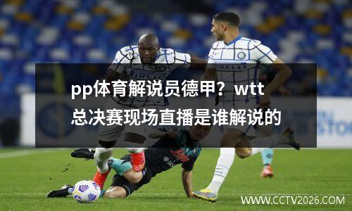 pp体育解说员德甲？wtt总决赛现场直播是谁解说的
