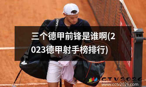 三个德甲前锋是谁啊(2023德甲射手榜排行)