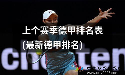 上个赛季德甲排名表(最新德甲排名)