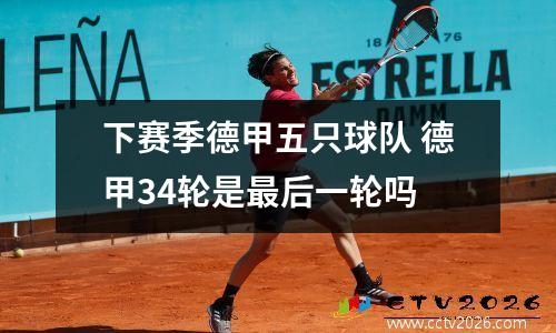 下赛季德甲五只球队 德甲34轮是最后一轮吗