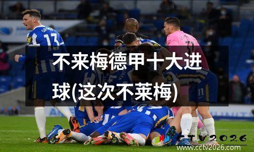 不来梅德甲十大进球(这次不莱梅)