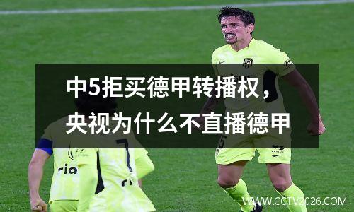 中5拒买德甲转播权，央视为什么不直播德甲