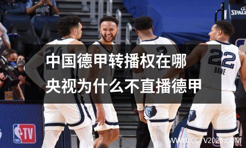 中国德甲转播权在哪 央视为什么不直播德甲