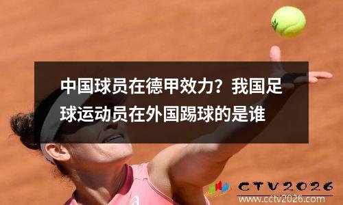 中国球员在德甲效力？我国足球运动员在外国踢球的是谁