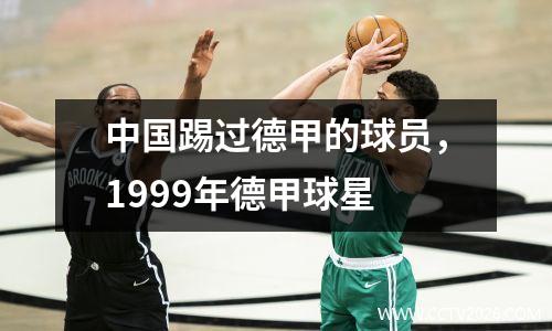 中国踢过德甲的球员，1999年德甲球星