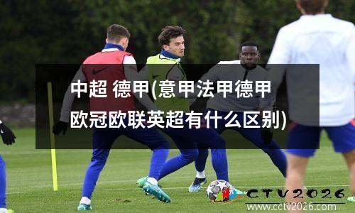 中超 德甲(意甲法甲德甲欧冠欧联英超有什么区别)