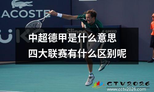 中超德甲是什么意思 四大联赛有什么区别呢