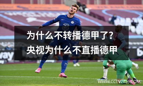 为什么不转播德甲了？央视为什么不直播德甲