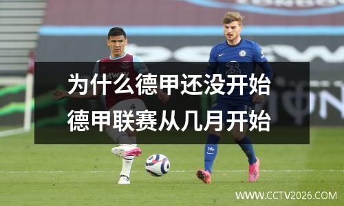 为什么德甲还没开始 德甲联赛从几月开始
