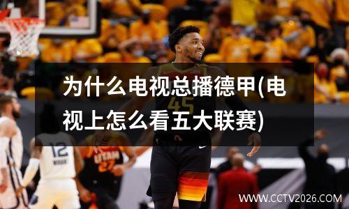 为什么电视总播德甲(电视上怎么看五大联赛)