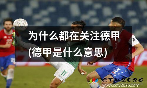 为什么都在关注德甲(德甲是什么意思)