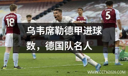 乌韦席勒德甲进球数，德国队名人