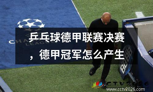 乒乓球德甲联赛决赛，德甲冠军怎么产生