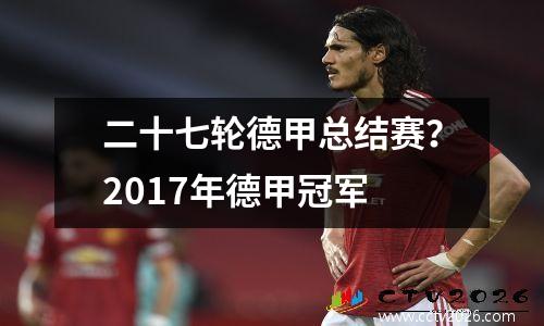 二十七轮德甲总结赛？2017年德甲冠军