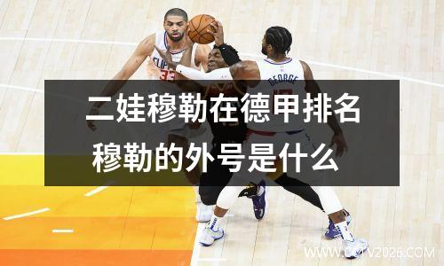 二娃穆勒在德甲排名 穆勒的外号是什么