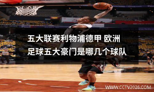 五大联赛利物浦德甲 欧洲足球五大豪门是哪几个球队