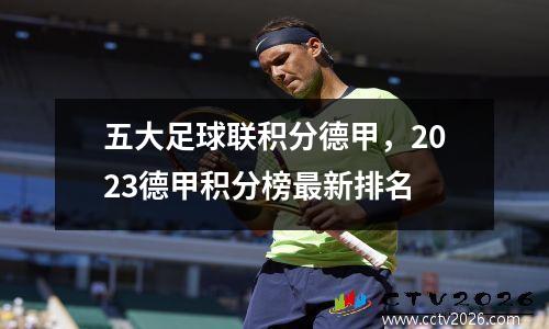 五大足球联积分德甲，2023德甲积分榜最新排名