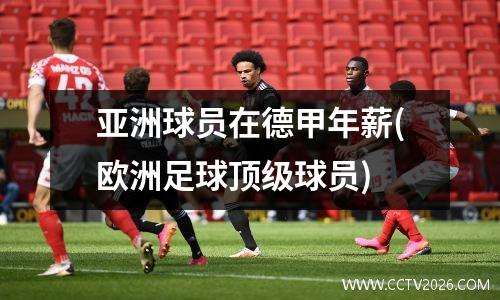 亚洲球员在德甲年薪(欧洲足球顶级球员)