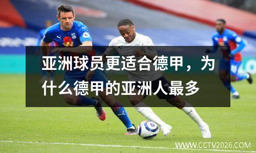 亚洲球员更适合德甲，为什么德甲的亚洲人最多