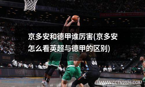 京多安和德甲谁厉害(京多安怎么看英超与德甲的区别)