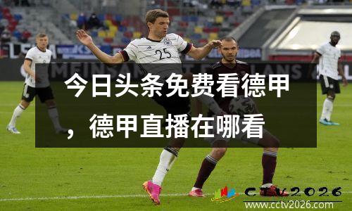 今日头条免费看德甲，德甲直播在哪看
