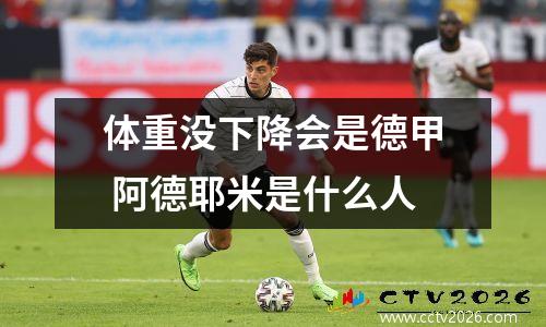 体重没下降会是德甲 阿德耶米是什么人