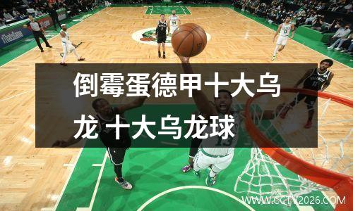 倒霉蛋德甲十大乌龙 十大乌龙球