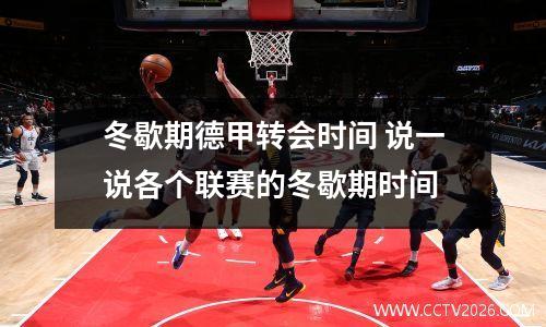 冬歇期德甲转会时间 说一说各个联赛的冬歇期时间