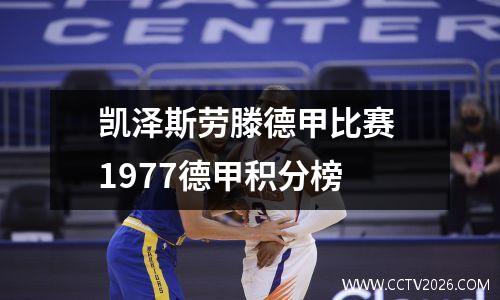 凯泽斯劳滕德甲比赛 1977德甲积分榜