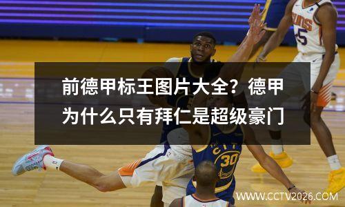 前德甲标王图片大全？德甲为什么只有拜仁是超级豪门