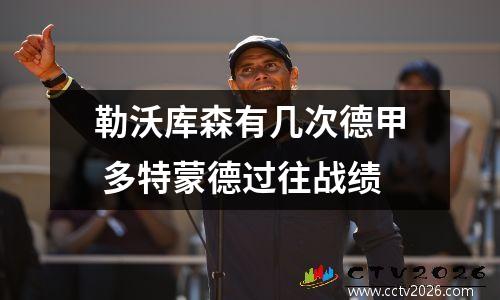 勒沃库森有几次德甲 多特蒙德过往战绩
