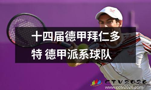 十四届德甲拜仁多特 德甲派系球队