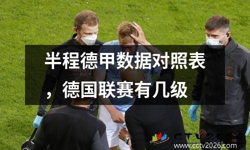 半程德甲数据对照表，德国联赛有几级