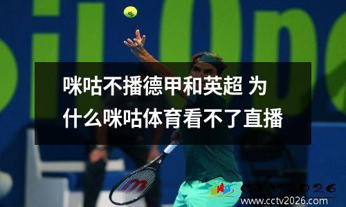 咪咕不播德甲和英超 为什么咪咕体育看不了直播