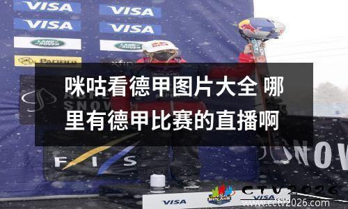 咪咕看德甲图片大全 哪里有德甲比赛的直播啊