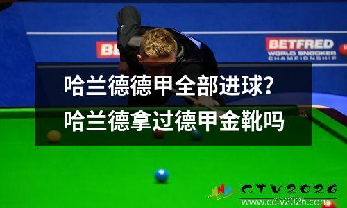 哈兰德德甲全部进球？哈兰德拿过德甲金靴吗