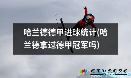 哈兰德德甲进球统计(哈兰德拿过德甲冠军吗)