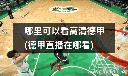 哪里可以看高清德甲(德甲直播在哪看)