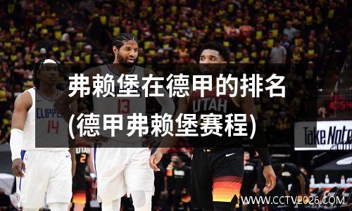 弗赖堡在德甲的排名(德甲弗赖堡赛程)