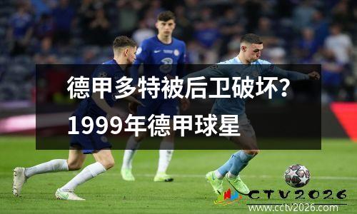 德甲多特被后卫破坏？1999年德甲球星